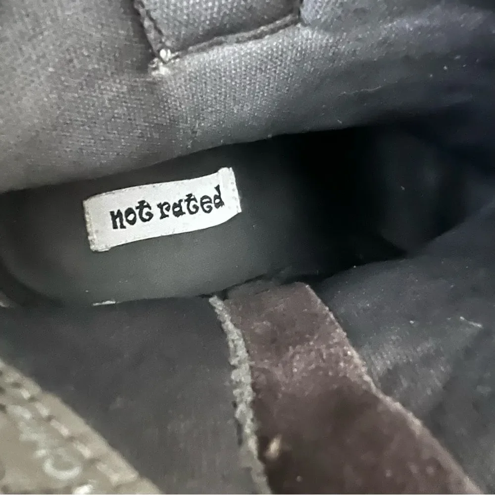 Not Rated Women's Midas Ankle Bootie Grey Sz 7.5 women - Picture 10 of 16